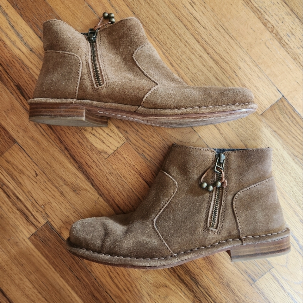 Olukai Suede Booties